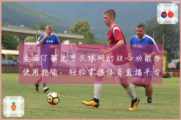 全面了解意甲买球网的核心功能与使用指南，轻松掌握体育直播平台的优势